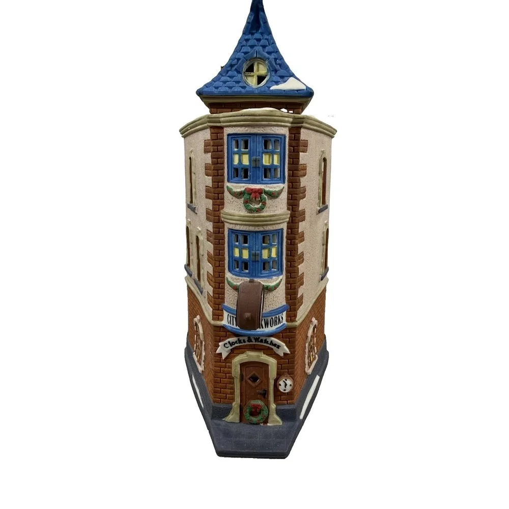 Dept 56 #5531-0 City Clockworks Christmas In The City Heritage Village 92'
